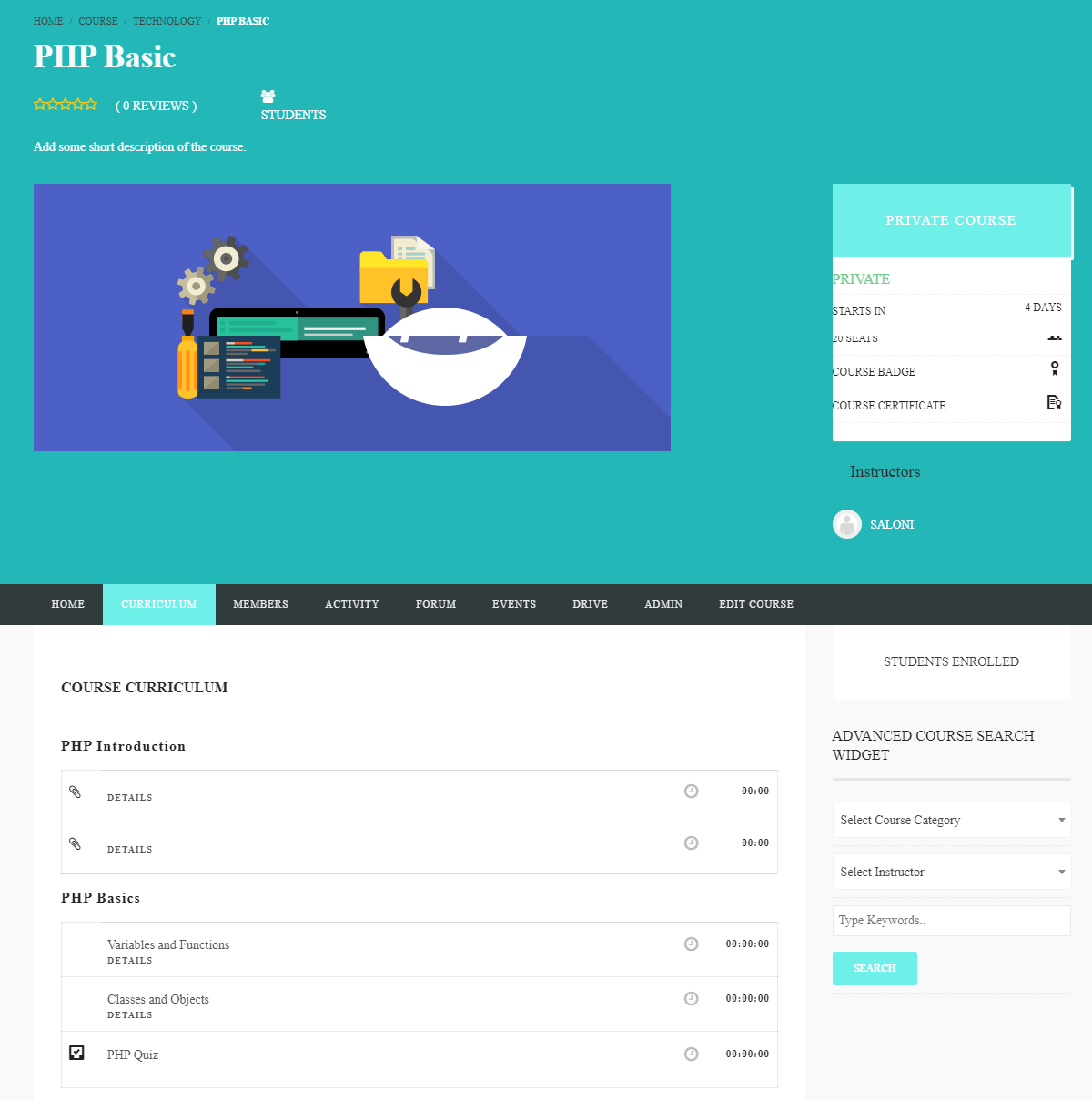 php course final 2