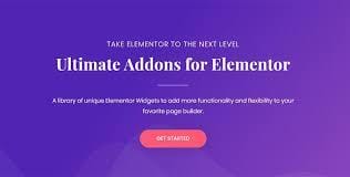 Modal popup using Ultimate Addons for Elementor (UAE)