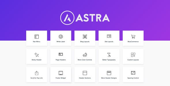 Initial steps to set up a fresh website with astra